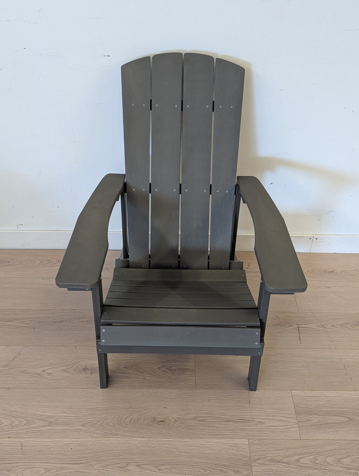 Plastic Adirondack Outdoor Lounge Chair (Set of 4)