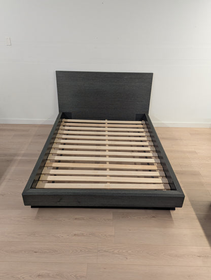 Ghost Queen Bedframe Veneer + Metal Legs and Slats