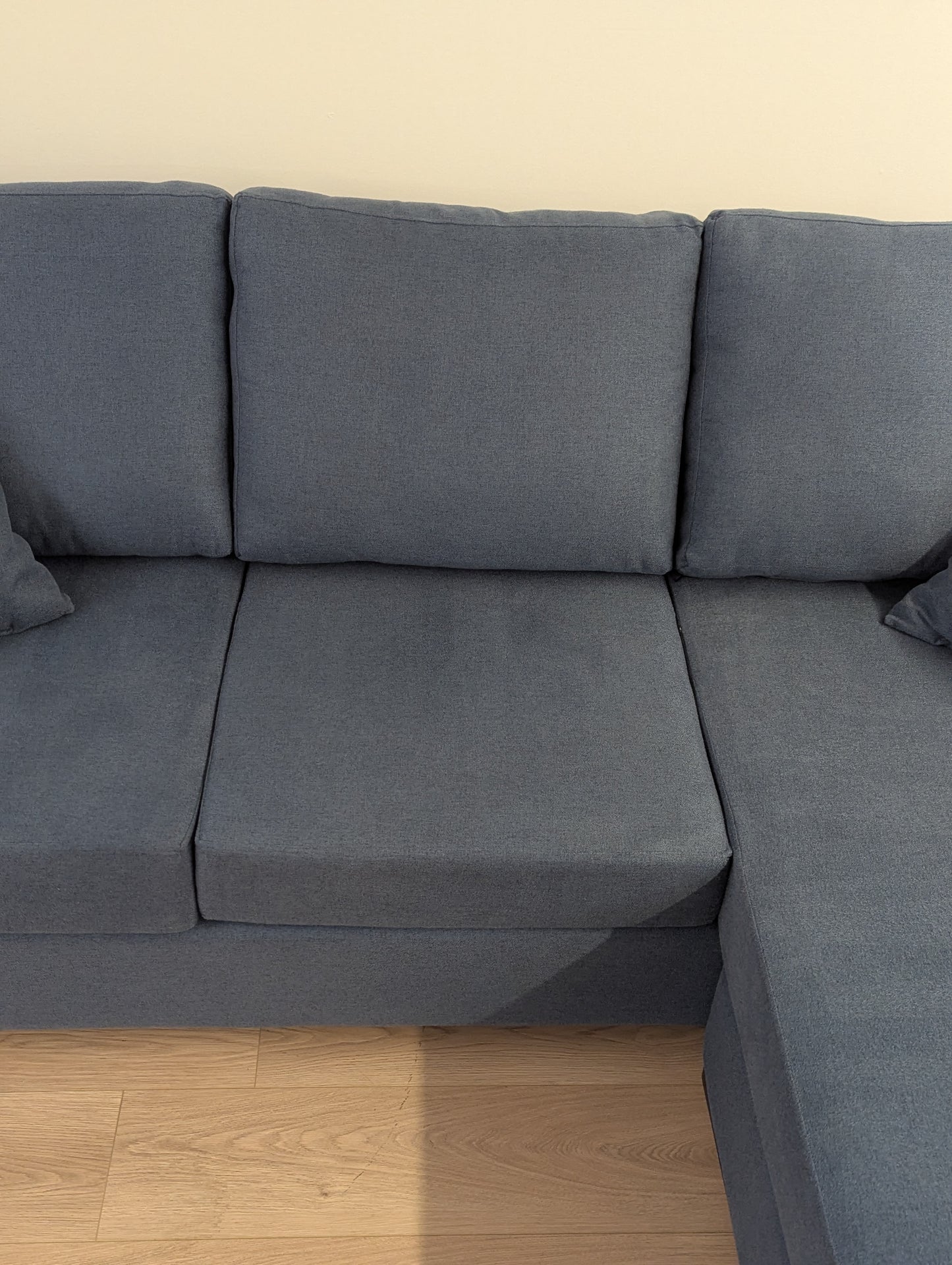 Q Living Fraser Sectional with Reversible Chaise