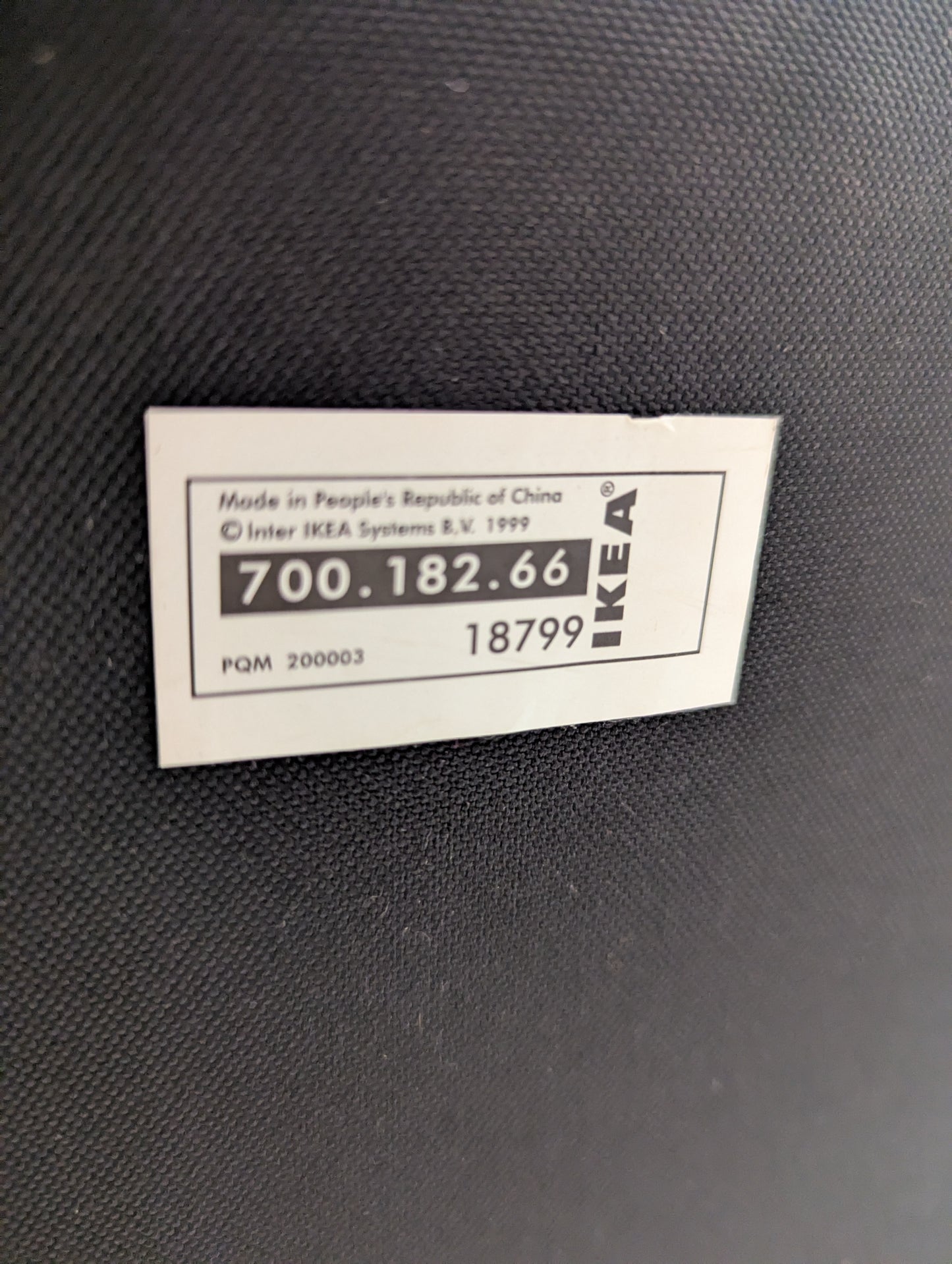 1999 IKEA Malung Lounge Chair and Footstool