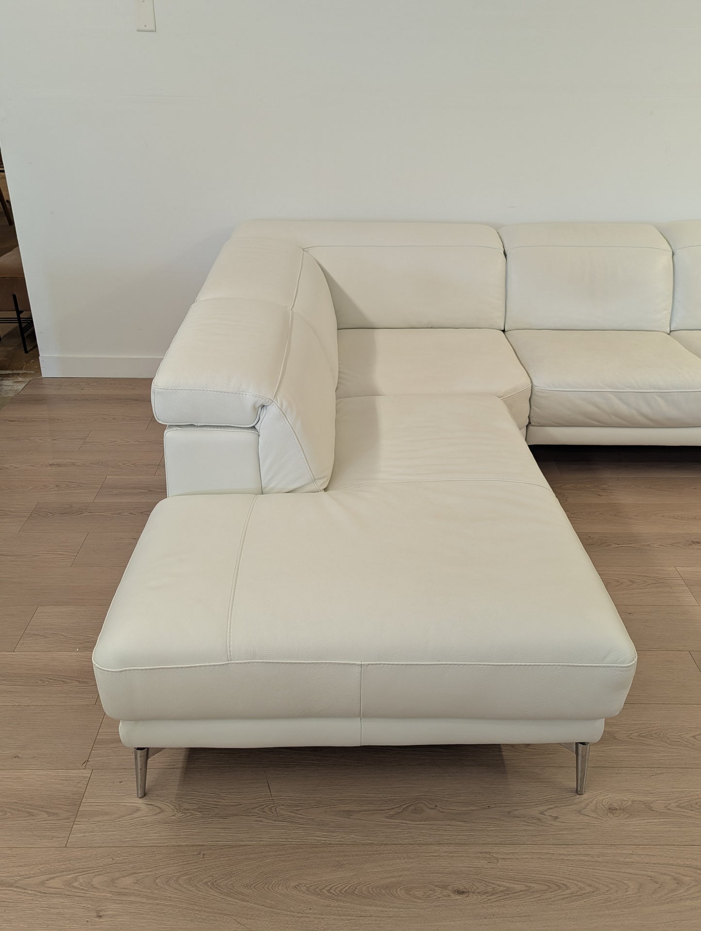 Natuzzi Italia Brooklyn Leather Sectional Sofa