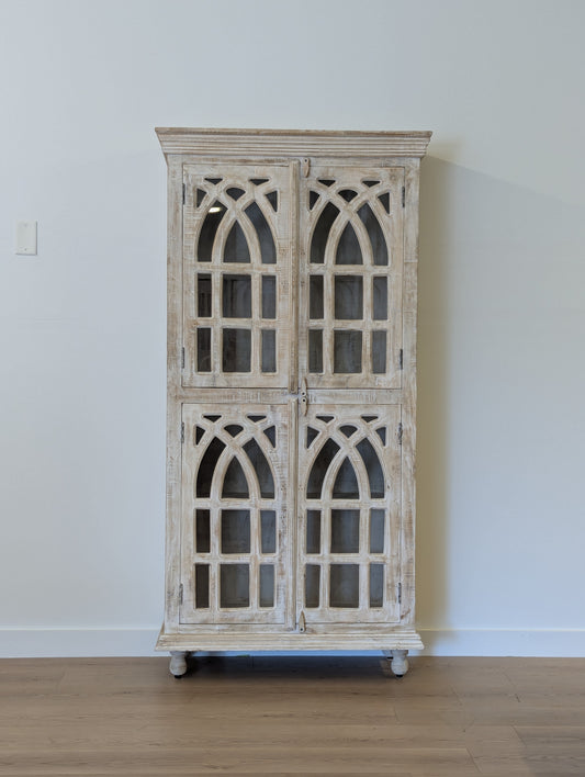 Chintz & Company Curio - Bengal White Washed Mango Wood