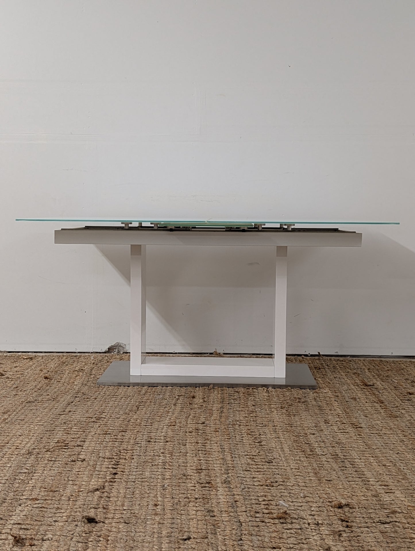 Scan Designs Extendable Glass Dining Table