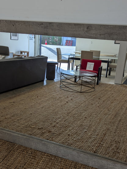 RH Russian Reclaimed Oak Mirror 55X96 Grey