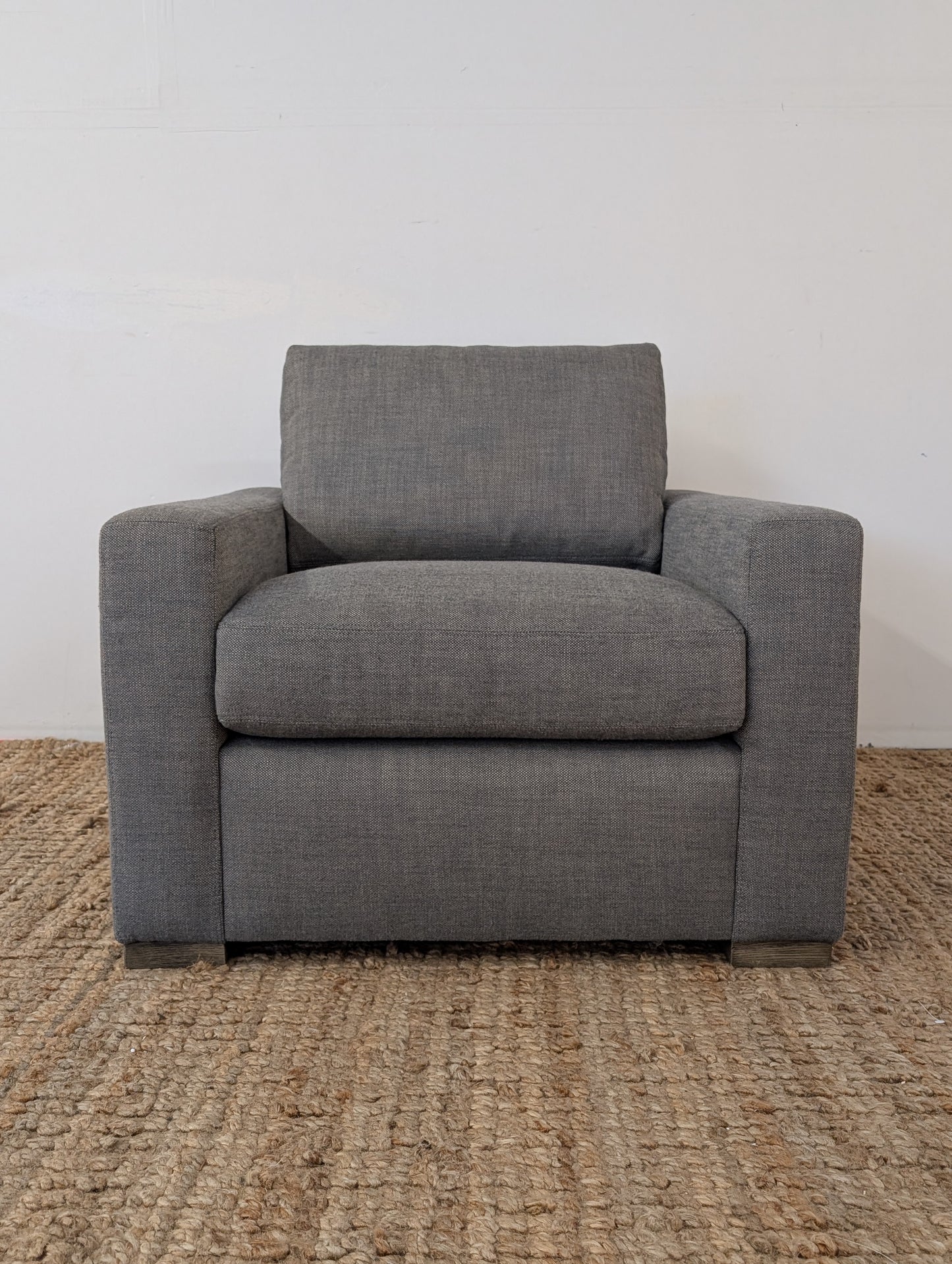 RH Maxwell Chair Perennials® Performance Textured Linen Weave
