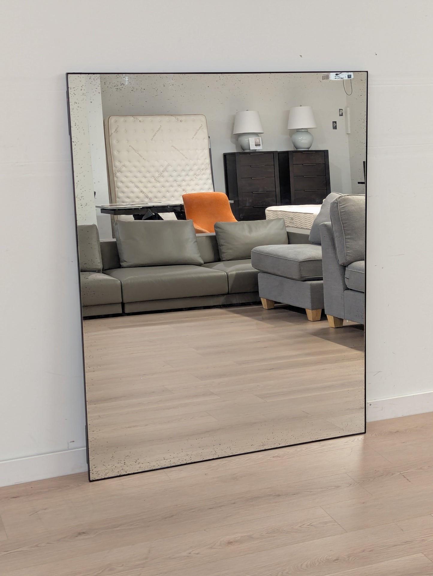 Ethnicraft Large Aged Wall Mirror
