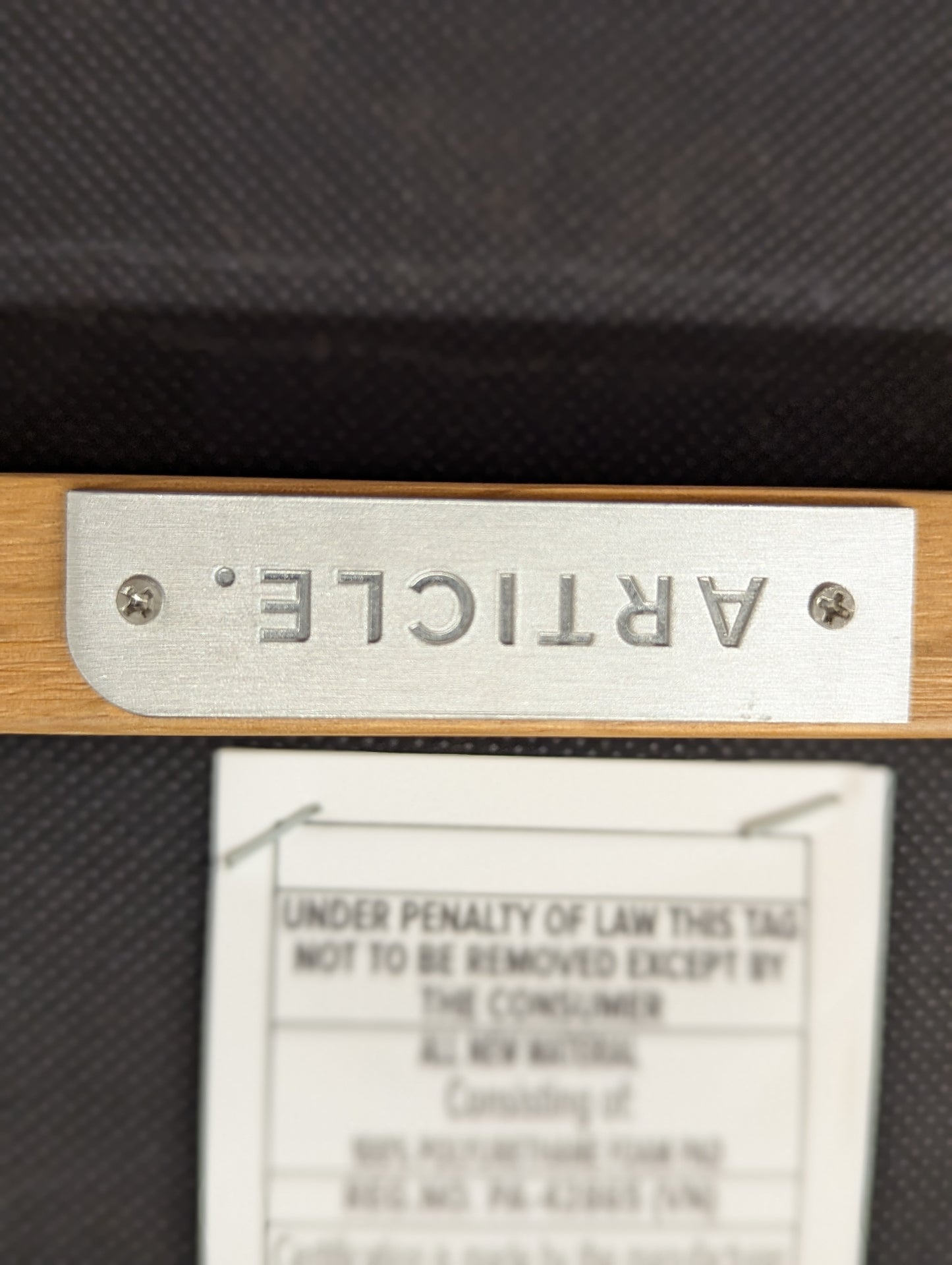 Article Ecole Dining Chair - Oak and Welsh Green