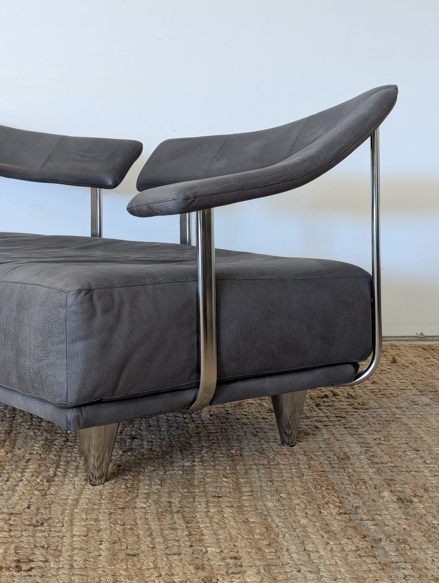 Vintage Germain Leather Sofa