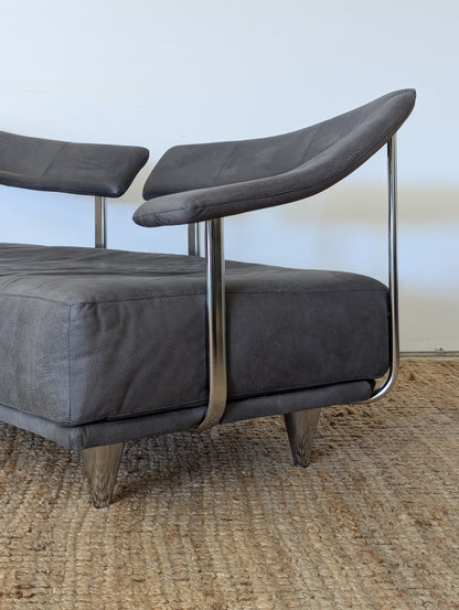 Vintage Germain Leather Sofa