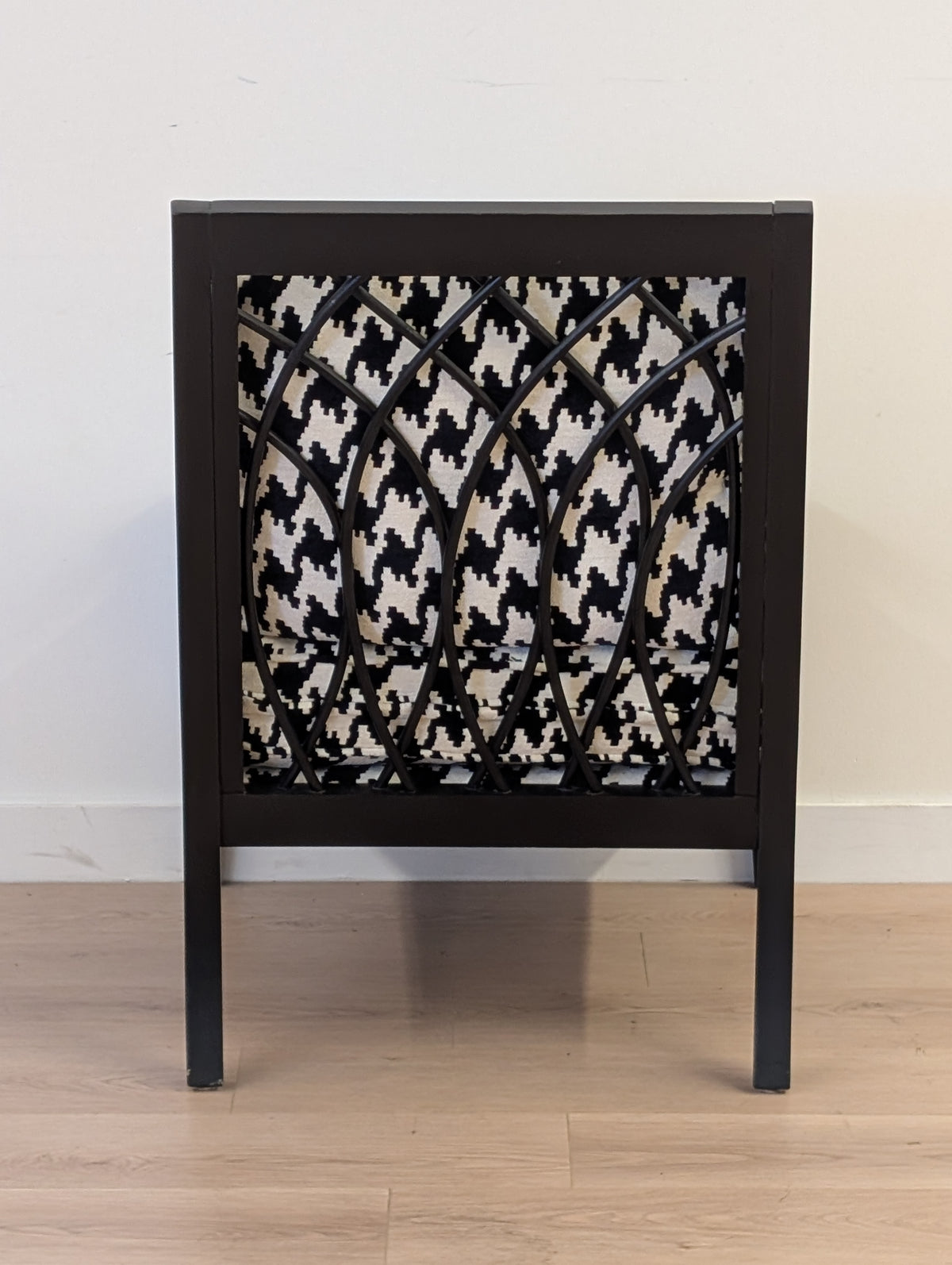 Sam Moore Houndstooth Armchair