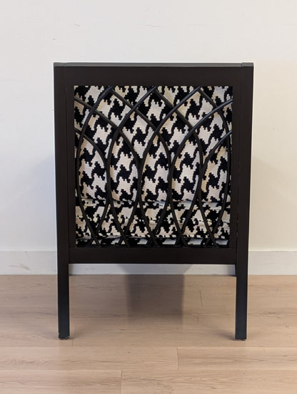 Sam Moore Houndstooth Armchair