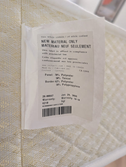 Restwell Platinum Plus Twin Mattress