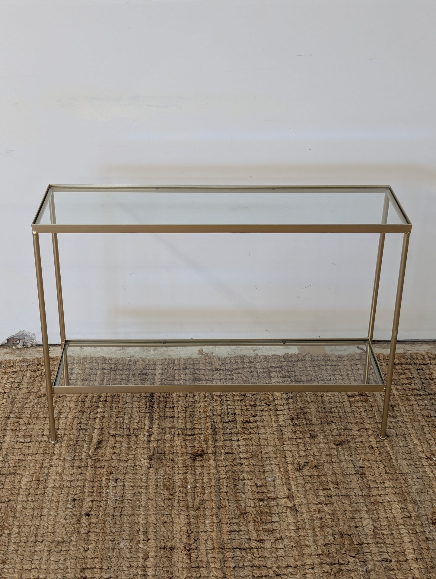 Glass Console Table