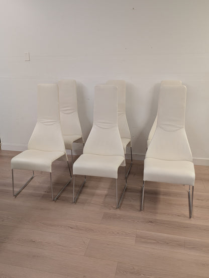 B&B Italia Lazy '05 Dining Chair Set Of 6