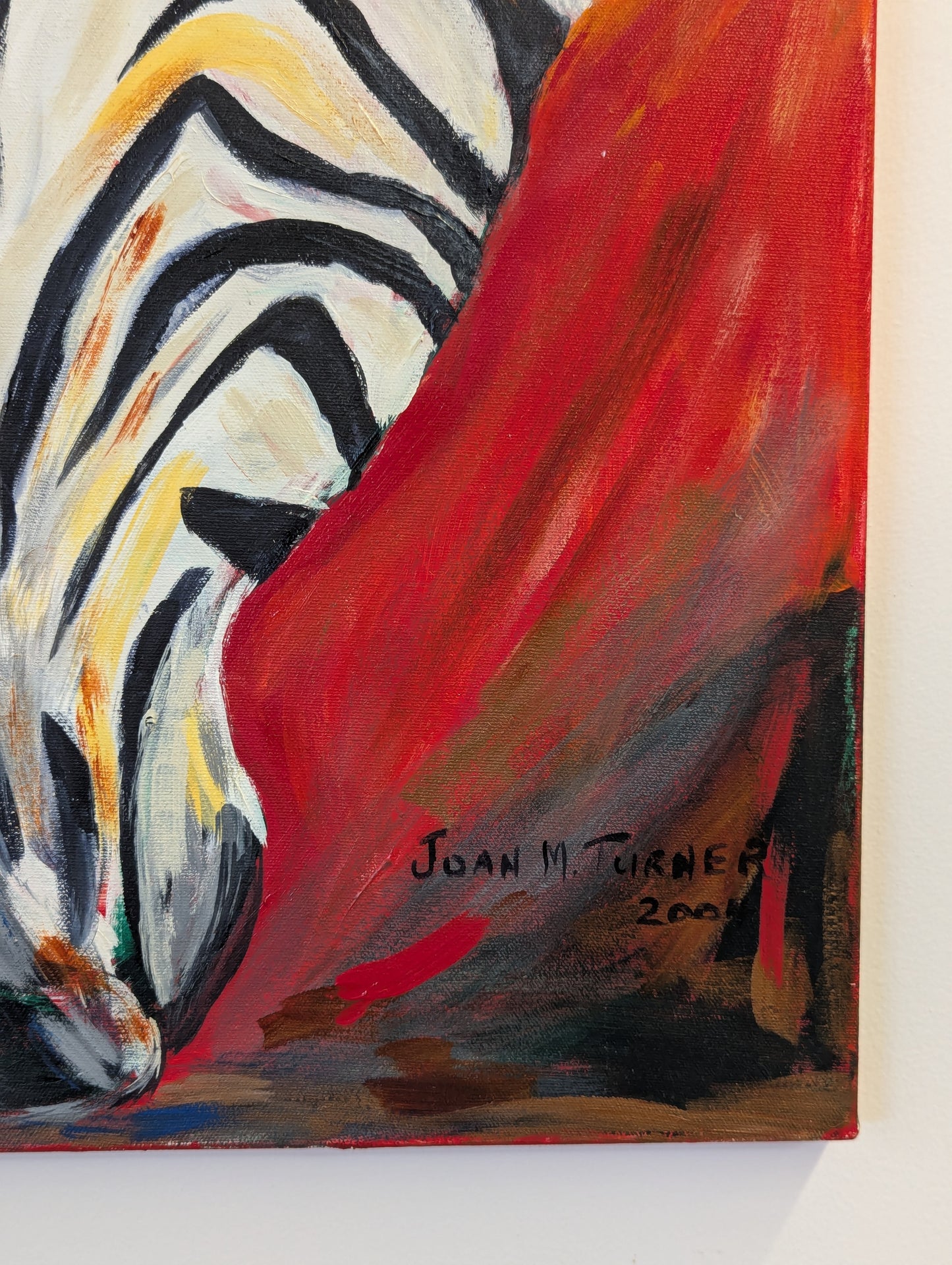Zebra II by Joan Turner