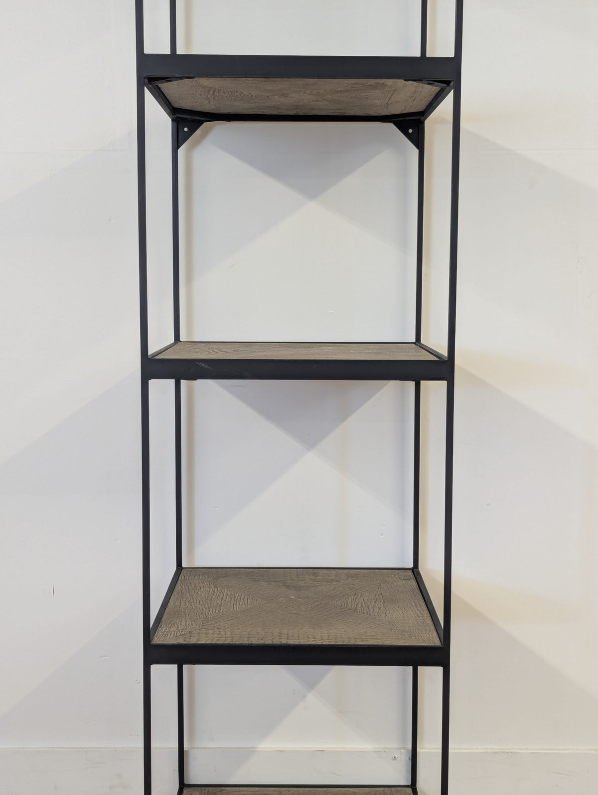 RH Reclaimed Russian Oak Parquet Bookshelf (2 Available)