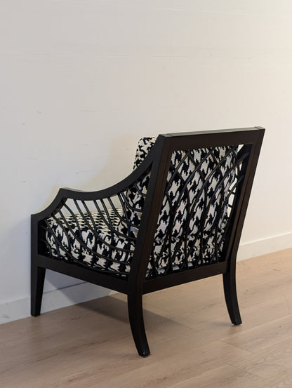 Sam Moore Houndstooth Armchair