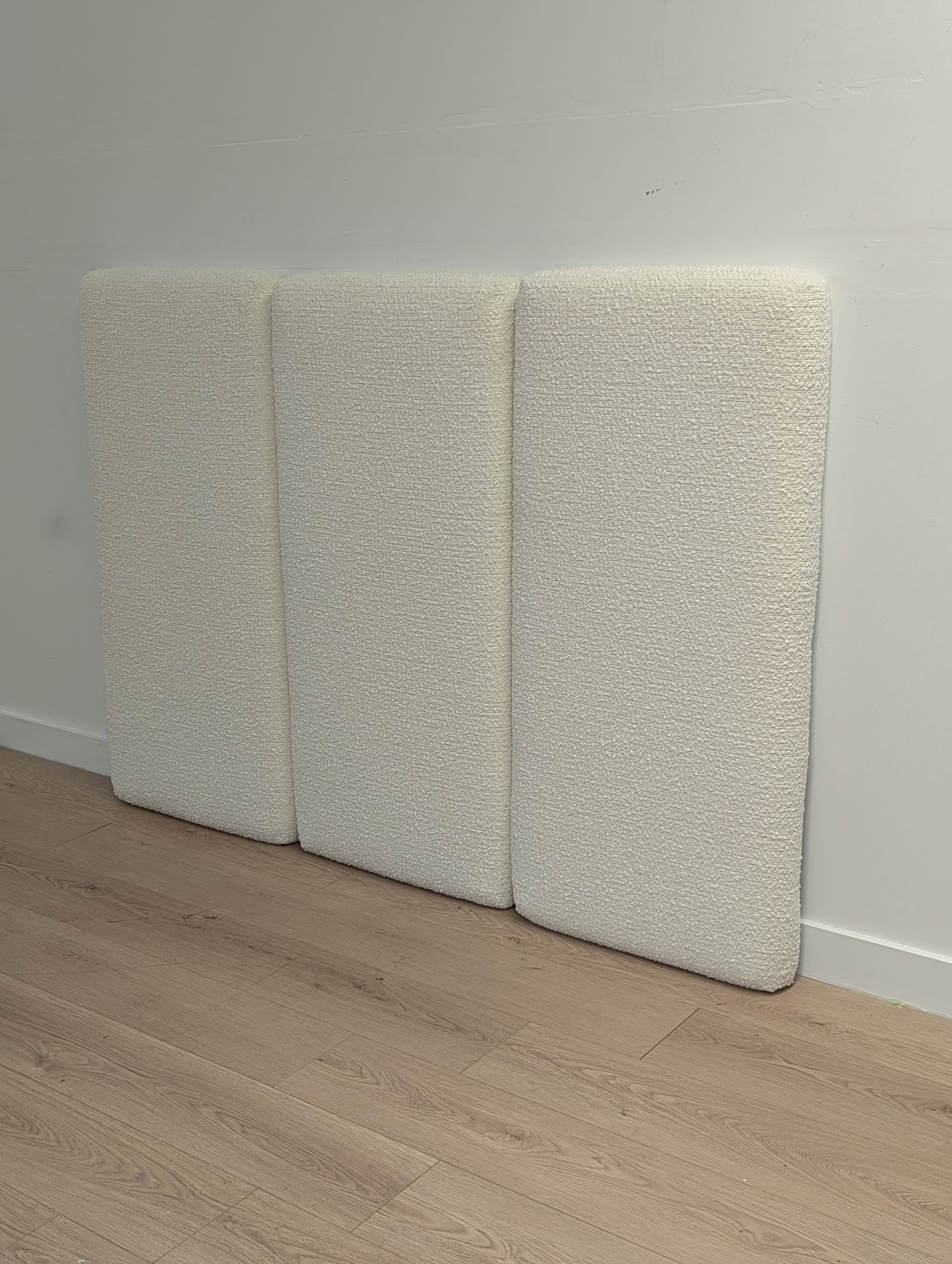 Article Noel Queen Headboard - Lunaria White Boucle