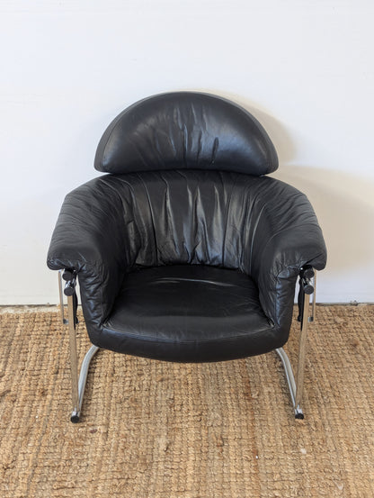 Vintage Germain Leather Chair