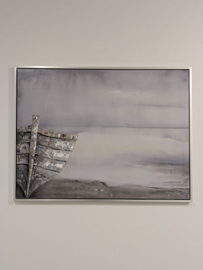 Urban Barn Silver Framed Beach Scene