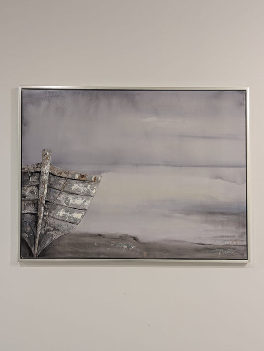 Urban Barn Silver Framed Beach Scene