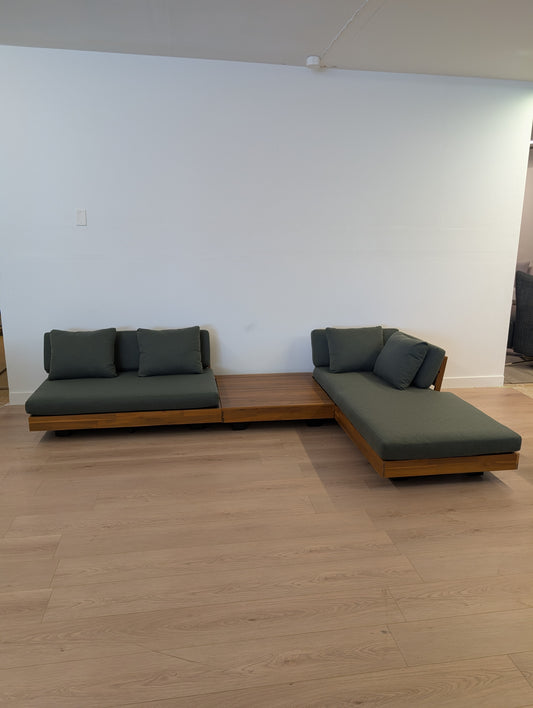 Article Lubek Outdoor Sectional Set (Cover Included)