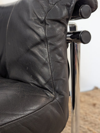 Vintage Germain Leather Chair