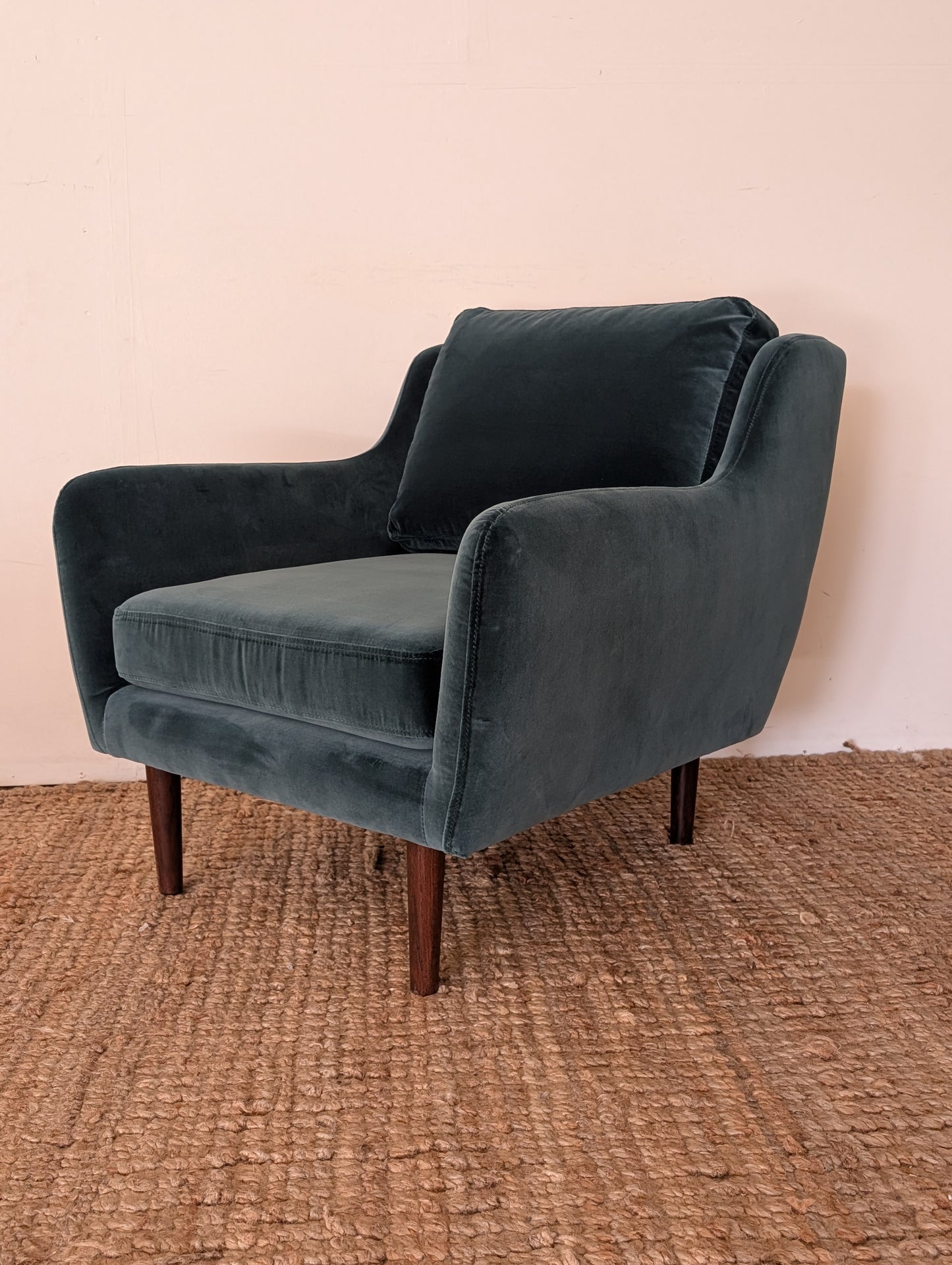 Article Matrix 30.5" Velvet Lounge Chair