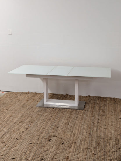 Scan Designs Extendable Glass Dining Table
