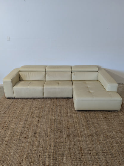 Gamma Tiffany Leather Sectional
