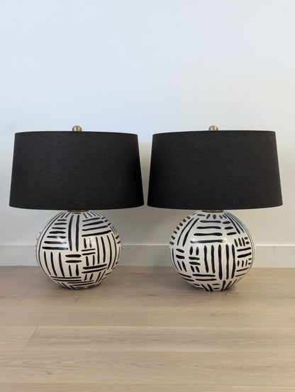 Werchter Dimmable Ceramic Lamp by Everly Quinn (Set of 2)