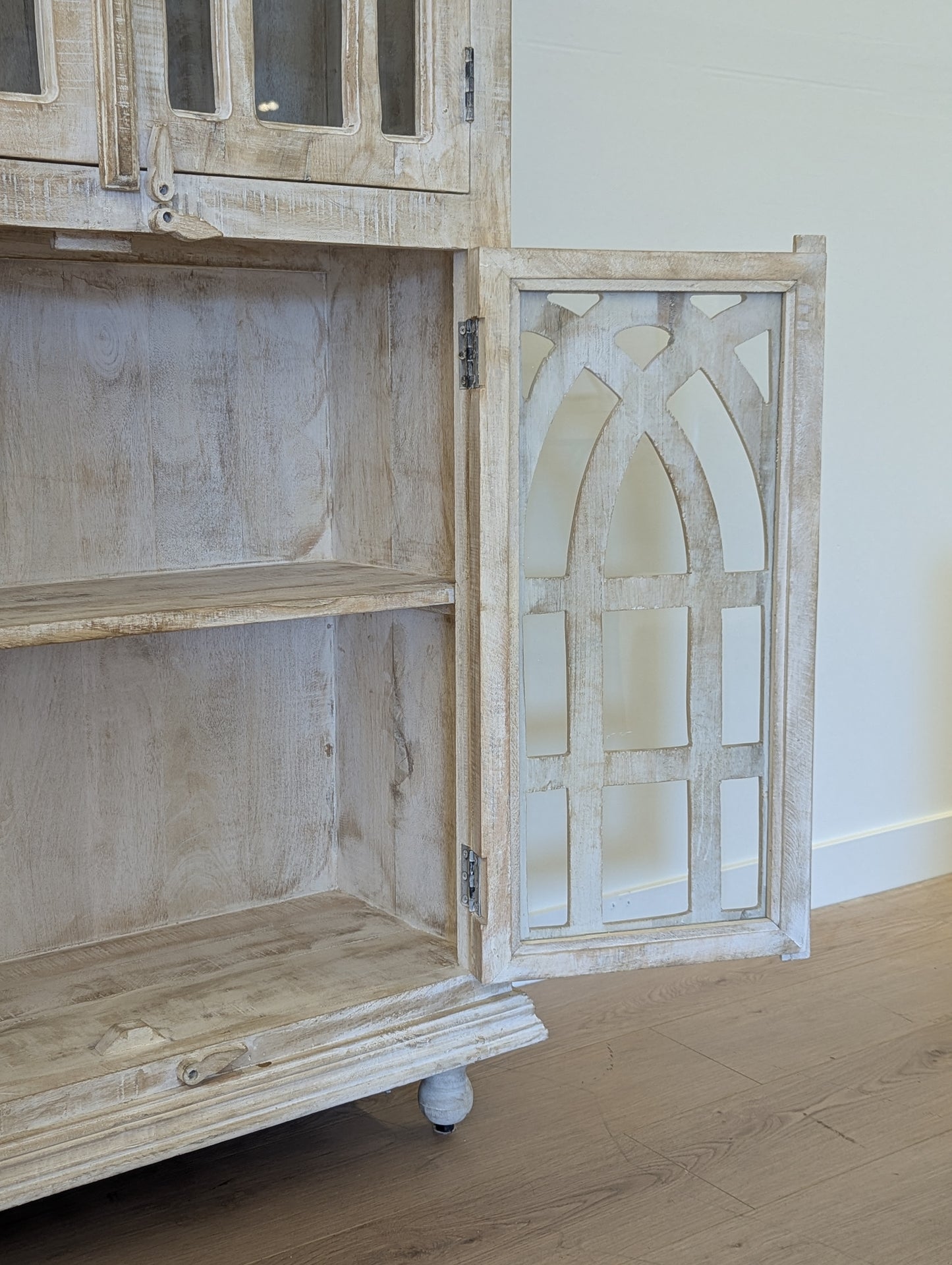 Chintz & Company Curio - Bengal White Washed Mango Wood
