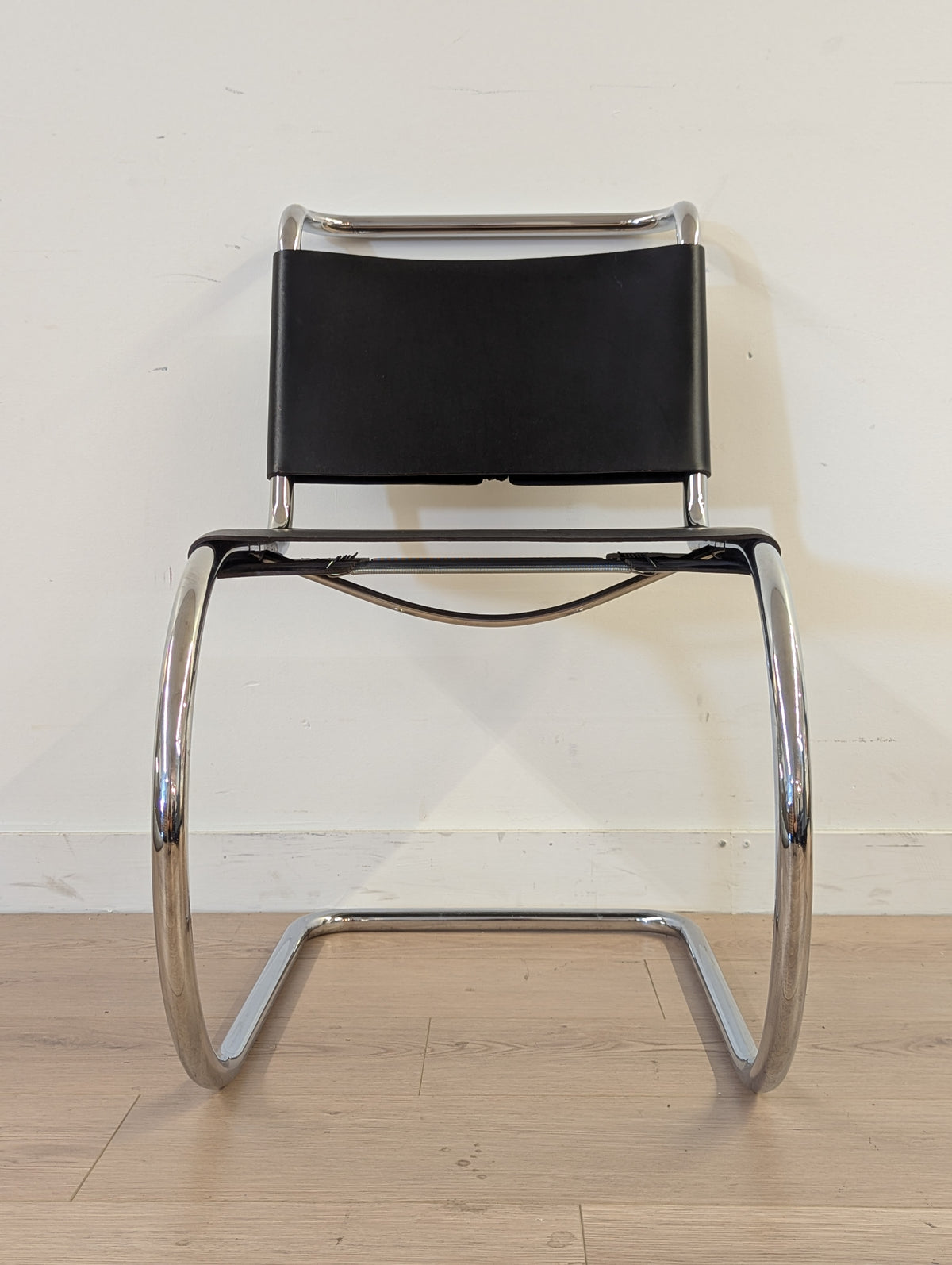 Alivar Italian MR10 by Mies van der Rohe Replication Chair (2 Available)