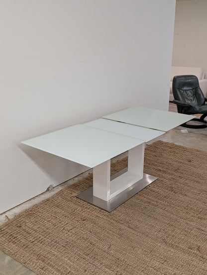 Scan Designs Extendable Glass Dining Table