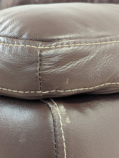 La-Z-Boy Dexter Stationary Leather Sofa