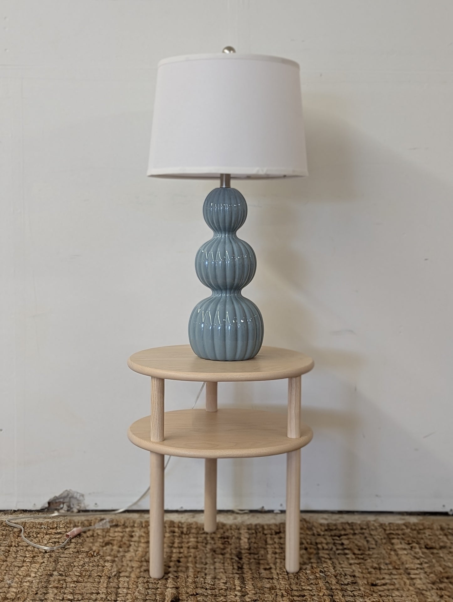 Maxax Blue Ceramic Table Lamp