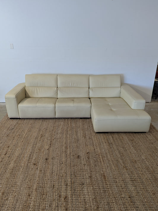 Gamma Tiffany Leather Sectional