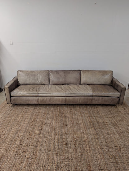 Zientte Leather Sofa