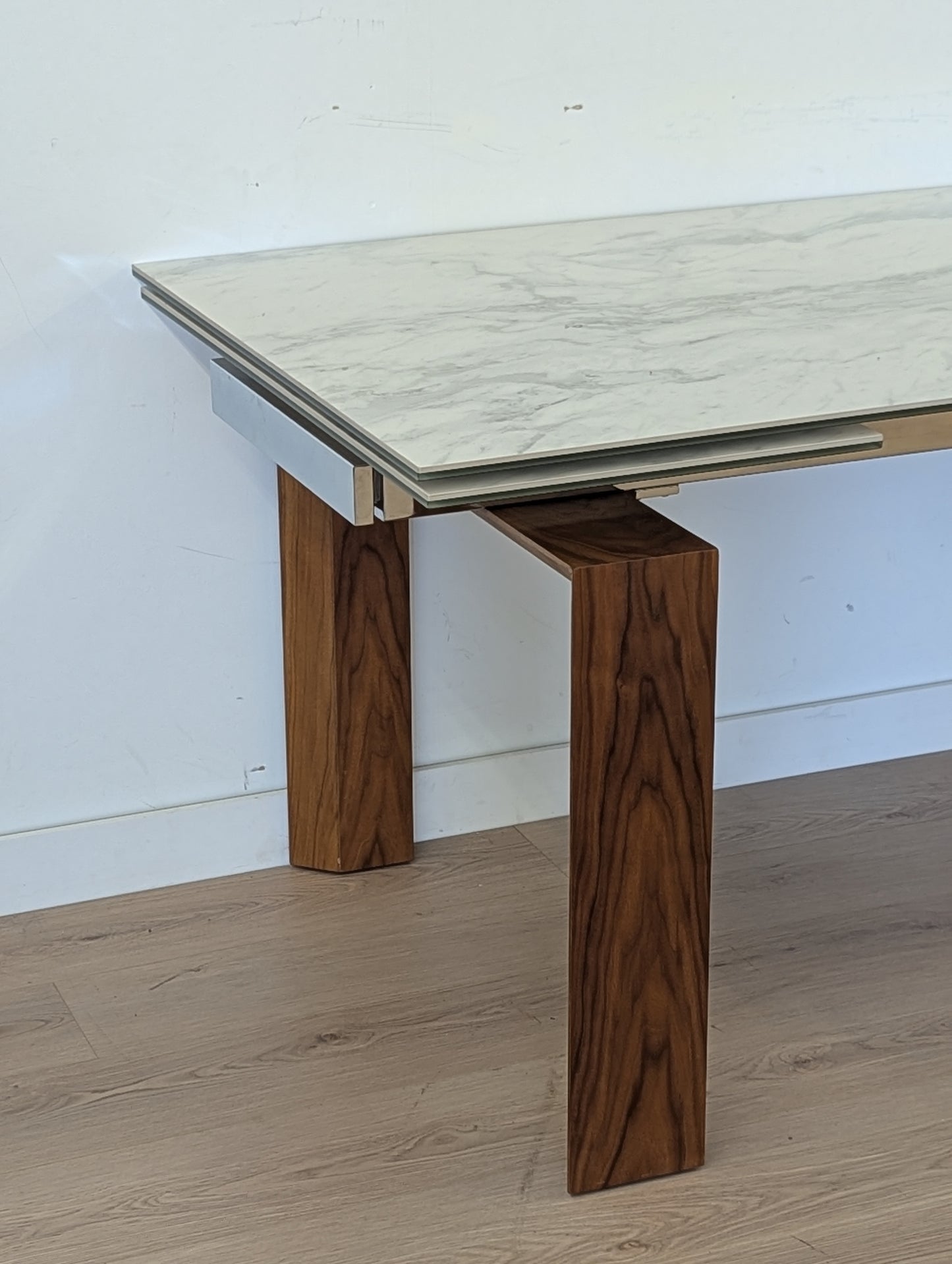 Scan Designs Caracas 71" Extendable Ceramic Dining Table