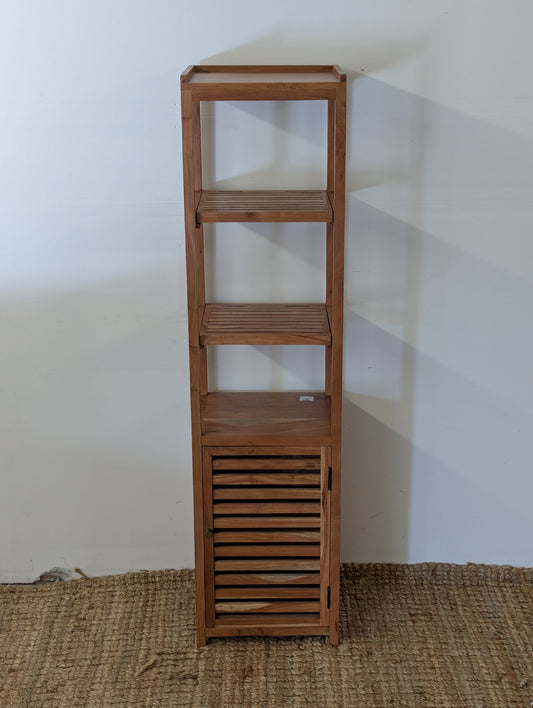 Multiple Shelf Wood Cabinet