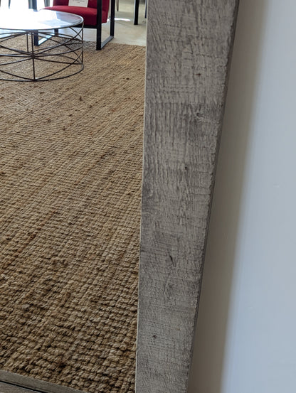 RH Russian Reclaimed Oak Mirror 55X96 Grey