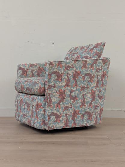 Custom Birchwood Furniture Joffre Swivel Chairs