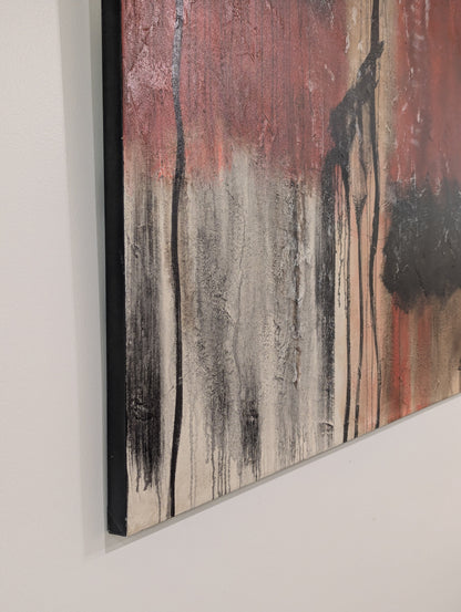 Signed Abstract Painting