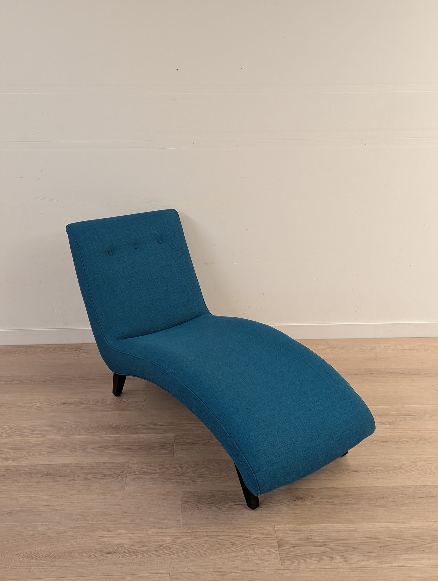 Room & Board Turquoise Chaise Lounge