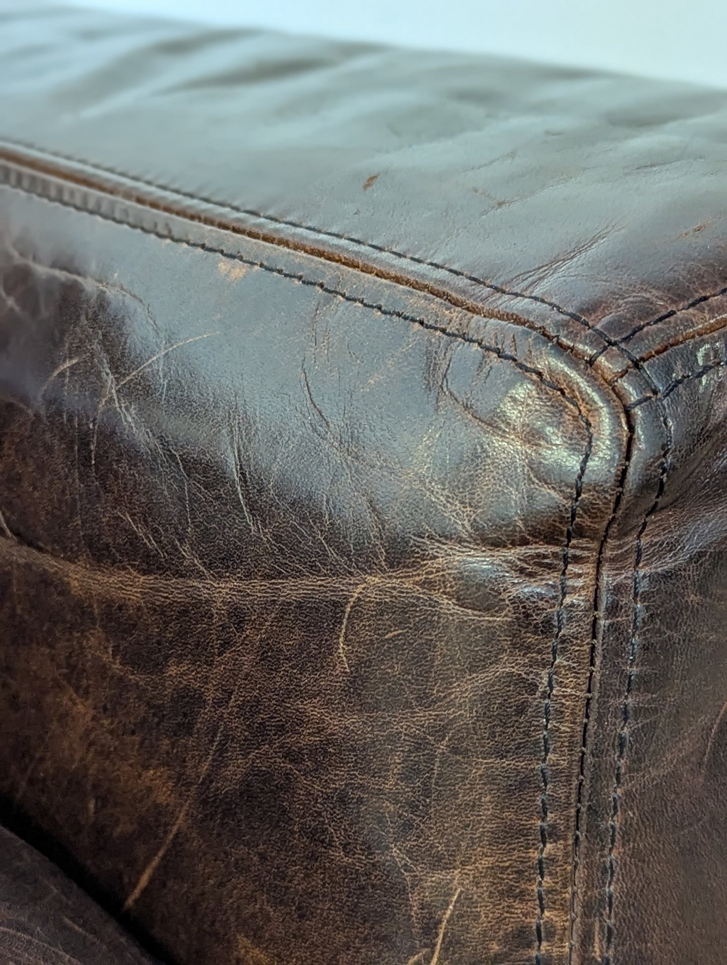 Restoration Hardware Maxwell Leather Chair (2 Available)