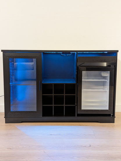 Brottar Large Coffee Bar Cabinet with Fridge