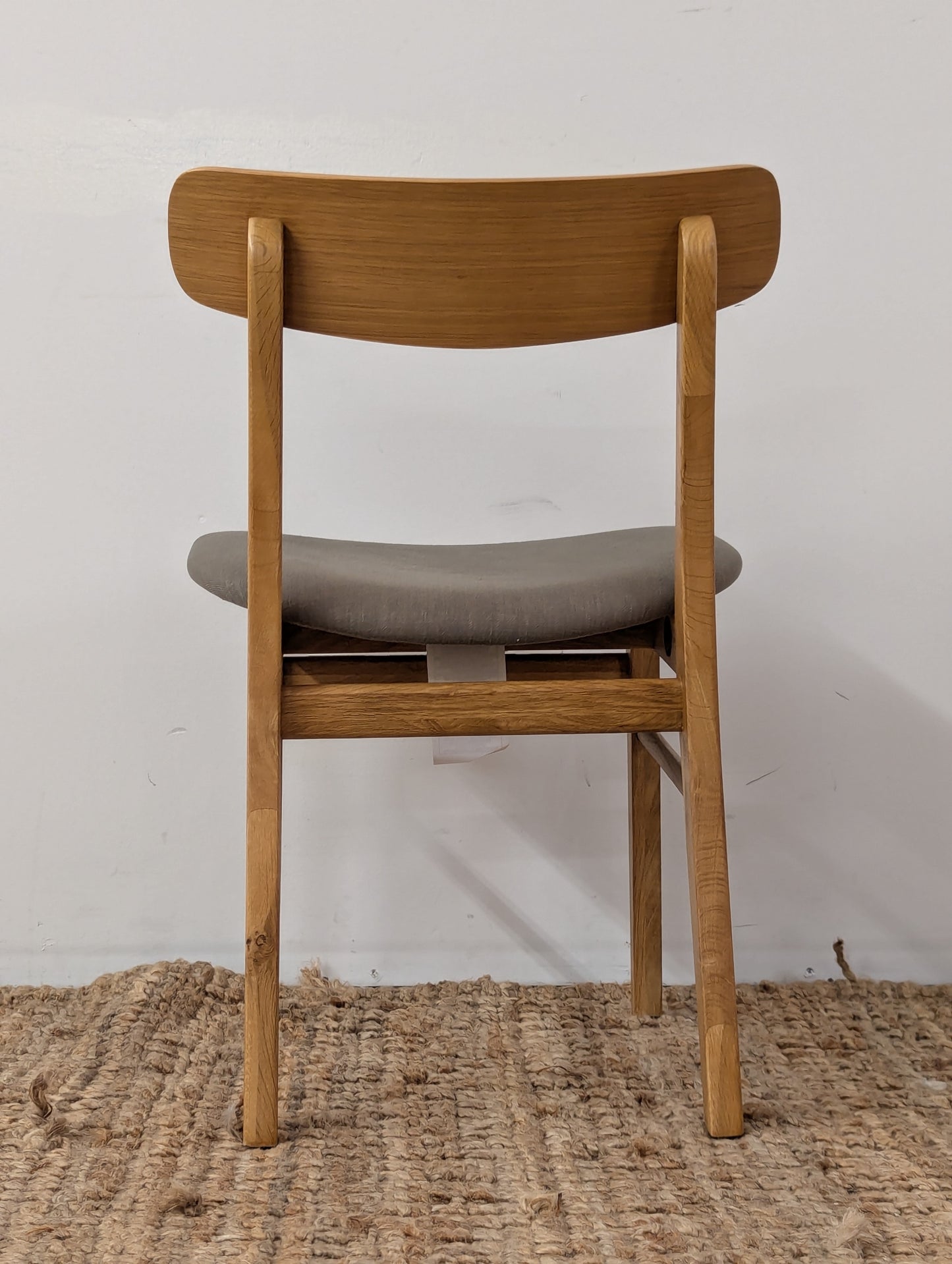 Article Ecole Dining Chair - Oak and Welsh Green