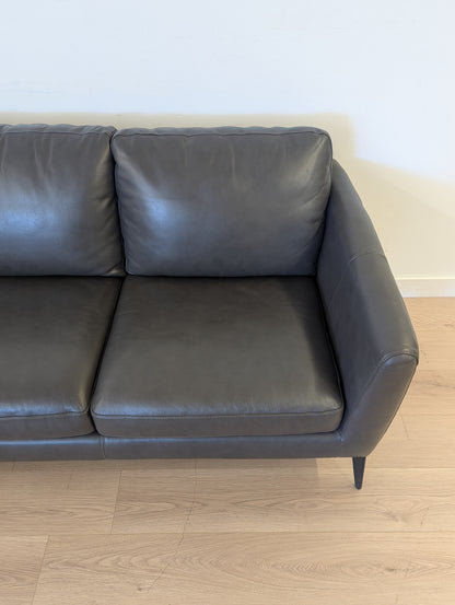 Scan Designs Leather Sofa