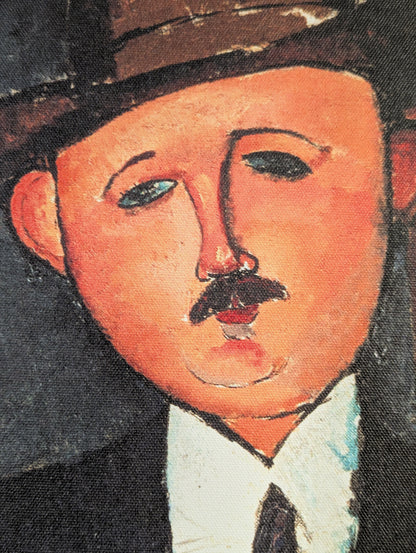 Seated Man With a Cane by Amedeo Modigliani