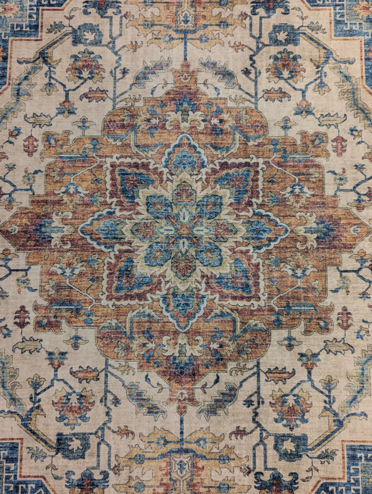 Gertmenian Print Rug (4’7” x 3’4”)